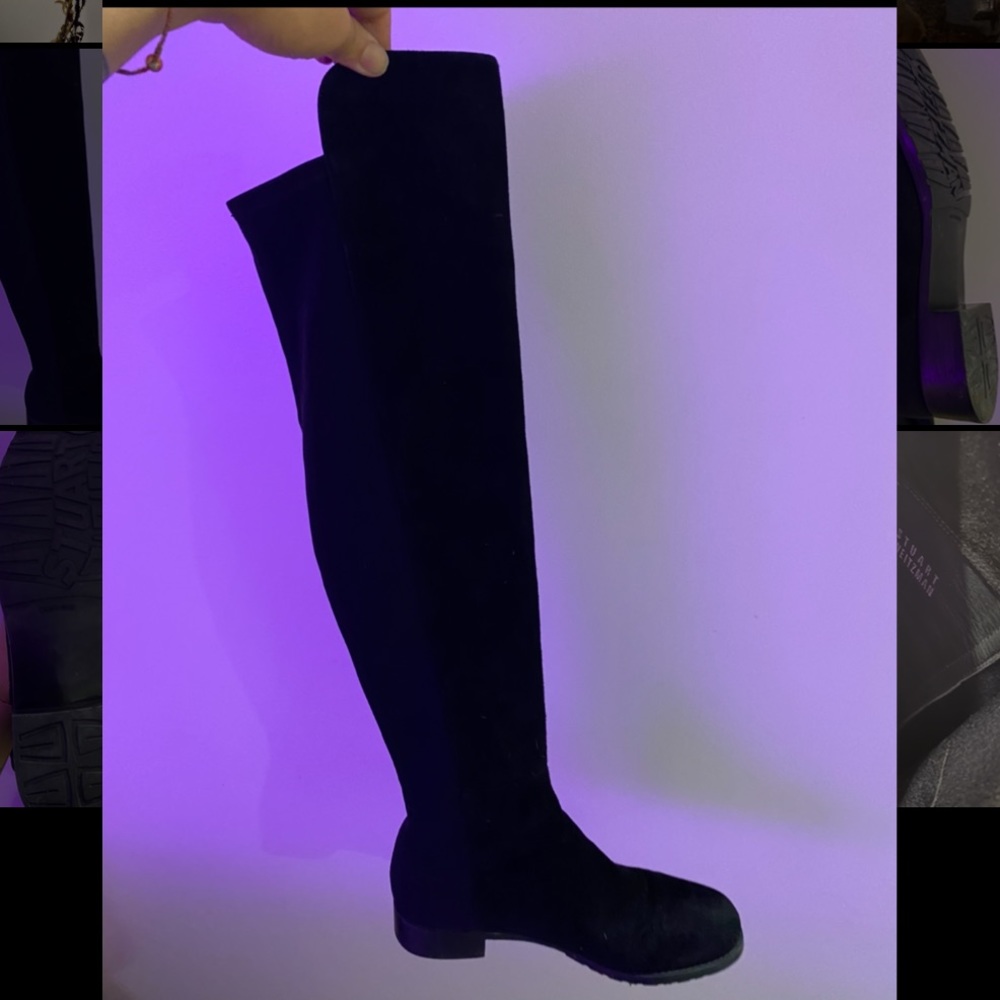 Stuart Weitzman Suede Knee High Boots